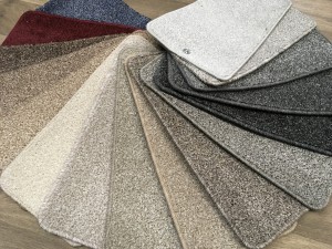 Fair twist bleach cleanableFelt back, modern colours£5.99 square yard.